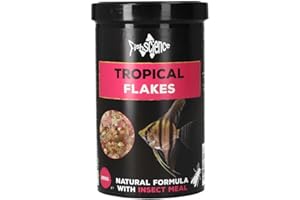 FishScience Tropical Flakes 200g (1000ml) | Sustainable | Complete Tropical Fish Food | Aquarium | Aquarium | Barbs | Tetras | Mollys | Guppies | Swordtails