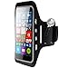 Produktbild Handy LED-Licht Sport Armband Tasche Halter Hülle Microsoft Lumia 640 XL Schwarz