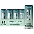 One Living Plus Immune Kombucha Drink - Ginger 12x 250ml Cans - Authentically Brewed Kombucha with Live Cultures - Added Reishi Mushroom and Vitamin D