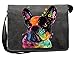 Produktbild Pop Art Canvas ::: Frenche Bulldog ::: peppige Umhängtasche mit Art Style Hunde Motiv