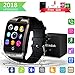 Produktbild Bluetooth Smartwatch, Wasserdicht Smart Watch Uhr mit SIM Kartenslot Touchscreen Kamera Whatsapp, Intelligente Armbanduhr Sport Fitness Tracker Armband fur Android iphone ios Samsung Sony Huawei Damen Herren Kinder