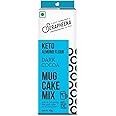 Serapheena|Keto Mug Cake Mix with Almond Flour- Dark Cocoa|Gluten Free| No Maida|Zero sugar|Vegan|42g| Pack of 1
