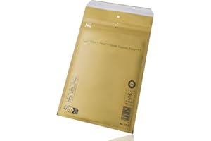 ‎SWITORY Switory 25stk Luftpolsterumschläge Polsterumschlag Versandtaschen C3(170 x 225 mm) 13/C, Braun Luftpolstertaschen geeignet für DIN A5 / C6+, Versandverpackung mit Selbstklebeverschluss