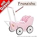 Produktbild Sterngraf Pinolino Puppenwagen 'Prinzessin Lea' MIT Gravur (z.B. Namen, Datum)