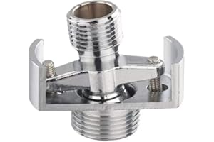 Jiaminye Ajuste del ángulo del tubo de admisión Cabeza de ducha de cobre Pie curvado en ángulo Tornillo excéntrico esquina Accesorios A.