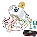 Produktbild KTV Karaoke Player Mikrofon, YFeel Smart Wireless Tragbar Microphone Lautsprecher Bluetooth für Aufnahme, Gesang, Sprache KTV Karaoke Player Kompatibel mit PC/iPad/iPod/iPhone/Android Smartphone, Gold