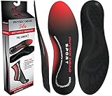 Physix Gear Sport Full Length Orthotic Inserts with Arch Support - Best Shock Absorption & Cushioning Insoles for Plantar Fasciitis, Running, Flat Feet, Heel Spurs & Foot Pain - Men & Women -1PAIR L