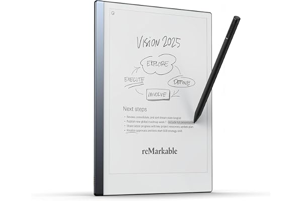 reMarkable 2 tablettes (écran numérique papier 10,3") – Comprend Marker Plus, câble USB-A vers USB-C (renouvelé)