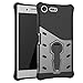 Produktbild Sony XZ1 Compact Hülle, Awesome Armor Foldable Movie Stand Slim Cover, TAITOU New Ultra Hybrid 2 In 1 Thin Anti Scratch Drop KickStand Armour Protect Phone Case For Sony Xperia XZ1 Compact Black