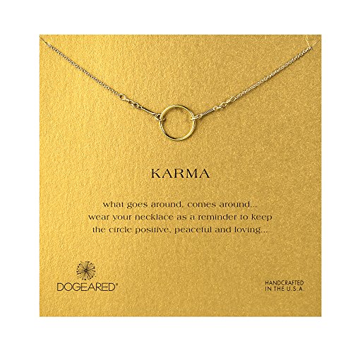 Dogeared Gold Karma Necklace Desertcart INDIA