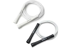 GENERIC 6mm PVC Skipping Rope, Boxing Jump Rope with Unbreakable Handles & Durable Non-Kinking Rope, Adjustable Skipping Ropes for Adult, Men, Women Fitness, Speed, Exercise, Training
