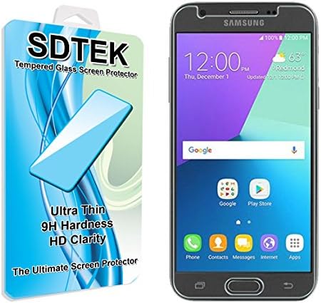 SDTEK Screen Protector for Samsung Galaxy J3 (2017) Tempered Glass Premium Screen Guard