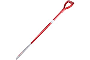 WOLF GARTEN WOLF-Garten ZMAD Multi-Change Aluminium D-Grip Handle, Red, 85 cm