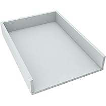 Modulo Plato Slim Badkamermeubel Voor Waskom | 80 Cm Lichtgrijs Eiken Kader Front Mat Wit Blad 2 Lades Onder Elkaar 132760