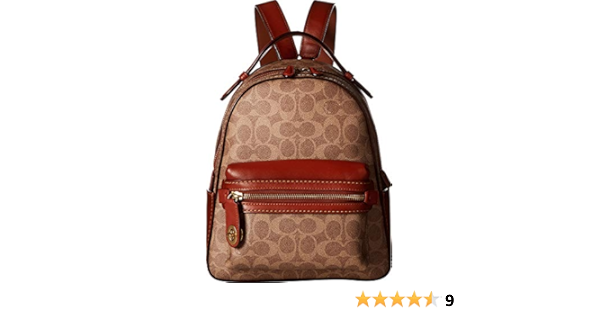 coach campus backpack in signature canvas