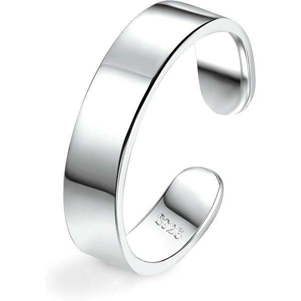 Anello Uomo Design Pneumatico | Anello Regolabile In Argento Vintage - Ideale Regalo Per Uomini - Foto 9