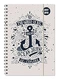 Image de Collegetimer Anchor 2017/2018 - Schülerkalender A5 - Weekly - Ringbindung - 224 Seiten