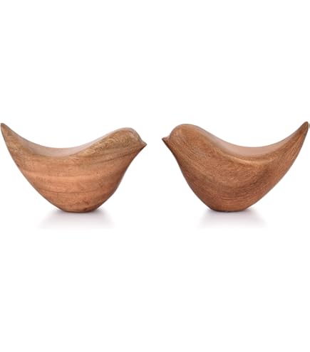 Natuur Decor - Vogelstandbeeld sculptuur, kleine vogels beeldjes