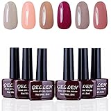 Gellen Soak off Gel Nagellack UV Gel Led Nagellack 6...