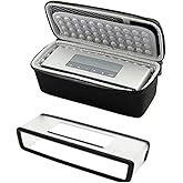 SANON Lautsprecher Tasche für Bose Soundlink Mini 1 und 2,Robustes Hardcase Tragetasche mit Weiche Abdeckung für Lautsprecher