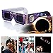 Produktbild Sonnenfinsternis Brille 2017 Solar Eclipse Glasses Super Brille sichere Gute Brille Sun Glasses Sonnenbeobachtung Solarbrille Sonnensichtbrille 10 Stück