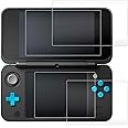 eWINNER 4 Pcs Screen Protector Compatible with Nintendo New 2DS LL/XL / 9H Hardness Tempered Glass Protective Film Scratch Resistant Anti-Fingerprint Crystal Clear (for New 2DS LL/XL)