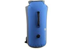 CLGTY Waterproof Sac Sec Sac à Dos 23L 35L 60L, Portable Sac De Rangement étanche Pour Les Sports Nautiques - Pêche, Nautisme, Kayak,Camping, Surfant, Cadeaux De Rafting Pour Hommes Et Femmes-bleu-60L