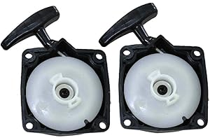 SALLYGARDENS 2x Seilzugstarter für ATIKA ELB52 ELB 52 Erdlochbohrer Erdbohrer Reversierstarter Starter