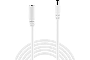 Wicked Chili 1 x przedłużacz kompatybilny z lampami Philips Hue Play Lightbar, przedłużka 3 m, kabel do oryginalnego adaptera sieciowego S021LM2400088 (300 cm, biały)