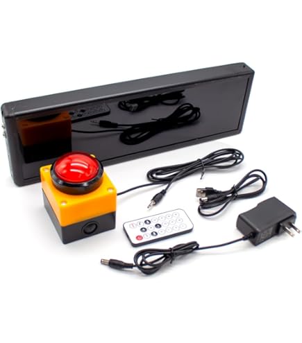 Timer Digitale Da Competizione 6 Cifre - Cronometro Con Pulsante - Per Allenamento E Gare (Display 1.8 Pollici) - Foto 4