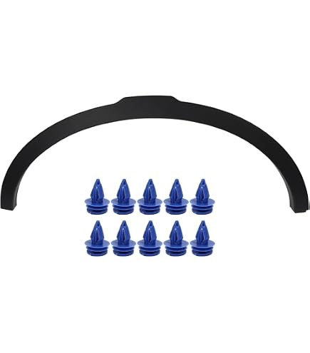 Garde-boue Avant Gauche Pour Range Rover Evoque L538 (2012-2018) - Réf. LR036053 - Noir, Avec Clips - 3