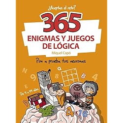365 enigmas y juegos de lógica: Pon a prueba tus neuronas (Cajon Desastre)