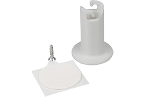 GZ Design 5 STK. Halterung-Aufbewahrung für Kenwood Cooking Chef XL Zubehör-Rührelemente wie Flachrührer Schneebesen Knethaken (Weiß)