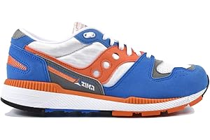 Saucony Azura Grey/Orange/Blue, Scarpe da Campo e da Pista Uomo