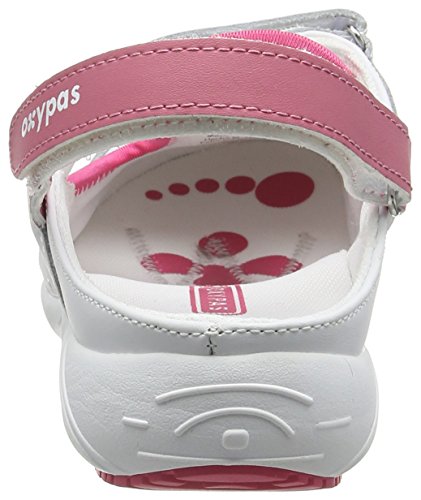 Oxypas Move Carin Slip-resistant, Antistatic Nursing Shoes, White (Fux) , 6.5 UK (EU: 40) - 2