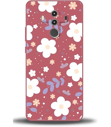 Cover Trasparente Per Huawei Mate 10 Lite – Custodia In Silicone TPU Con Stampa Gatto, Antiurto E Antigraffio