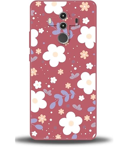 Cover Trasparente Per Huawei Mate 10 Lite – Custodia In Silicone TPU Con Stampa Gatto, Antiurto E Antigraffio
