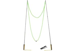 Ubitree Bulles de Savon Géante, Machine a Bulle pour Enfants, Conception Télescopique en Acier Inoxydable, Bulles de Savon Portable Souffleuse à Bulles pour Anniversaire, Mariage, Fête, Jeux de Jardin