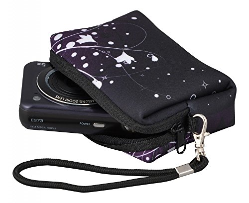 MySleeveDesign Etui Cam ra digital Sac portable Housse - pour Canon Fuji Sony Panasonic Samsung Nikon Pentax Lumix Olympus tous les autres appareils photo num riques compacts - White Flowers reviews MySleeveDesign Etui Cam ra digital Sac portable Housse - pour Canon Fuji Sony Panasonic Samsung Nikon Pentax Lumix Olympus tous les autres appareils photo num riques compacts - White Flowers