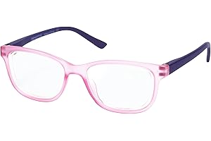 ZENOTTIC Gafas Infantiles de Bloqueo de Luz Azul para Ordenadores Gafas de Juego de Lentes Antirreflejos y Ligeros Protección de Ojos para Niños y Niñas