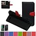 Produktbild Huawei G Play Mini Hülle ,Huawei Honor 4C Hülle ,Mama Mouth [Abnehmbare funktion] Brieftasche Schutzhülle Case Hülle mit Kartenfächer und Standfunktion für Huawei G Play Mini G650 / Honor 4C,Schwarz
