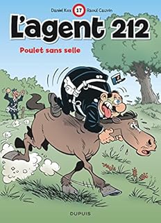 jaquette livre L'agent 212, tome 17 : Poulet sans selle