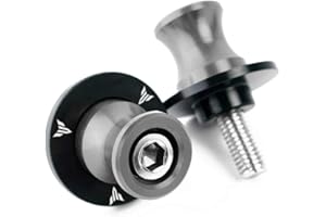 BXMOTO Diábolos Moto Basculante Bobina de Deslizadores Tornillo del Soporte M6 CNC Aluminio para Yamaha YZF R1 R1S R1M R3 R6 R6S R7 R25 R125 YZF600R FZ1 FZ6 FZ6R FZ8 FZ03 FJ09 FZ09 FZ10 MT03 MT25 XSR900