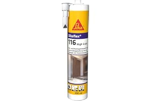 SIKA – monteringslim – Sikaflex 116 High Grab vit – bra initial vidhäftning – lämplig för byggvanliga material – lösningsmede
