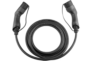 Morec 22 KW Cavo di Ricarica EV Standard Europeo 32 A per Caricatore EV Tipo 2 a Tipo 2, IEC 62196-2 5M