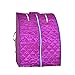 Produktbild SZXC Home Infrared Sauna Bath Box Khan Steam Box Home Fold Sauna Dry Steaming Aroma Essential Oil Fumigation 630W Size 100 * 68 * 82cm , german standard (purple) high quality