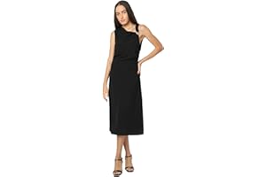 VERO MODA Vmalva SL Robe en Métal Va WVN GA midi Femme