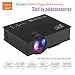 ooze Unic UC46+ (Upgraded Version ) with USB/HDMI/VGA/WIFI Miracast DLNA Airplay 1200 lumen LED Corded Portable Projector,Black RS.5999.00