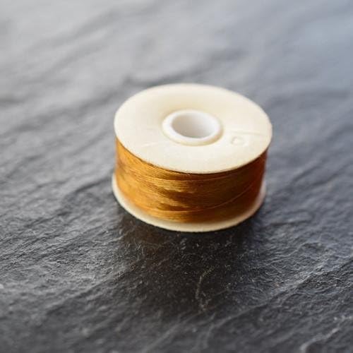 Nymo Size D Beading Thread | Golden | Many Colours & Sizes | Free Delivery