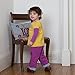 Kite Baby Girls Ditsy Trim Pull Up Trouser, Pink (Magenta), 0-3 Months